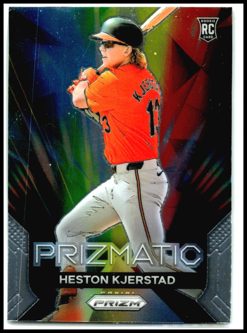 2024 Panini Prizm Prizmatic #14 Heston Kjerstad Baltimore Orioles