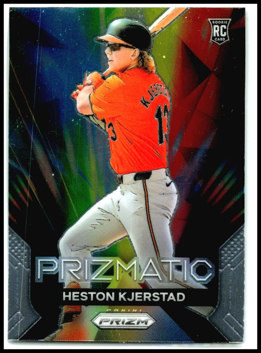 2024 Panini Prizm Prizmatic #14 Heston Kjerstad Baltimore Orioles