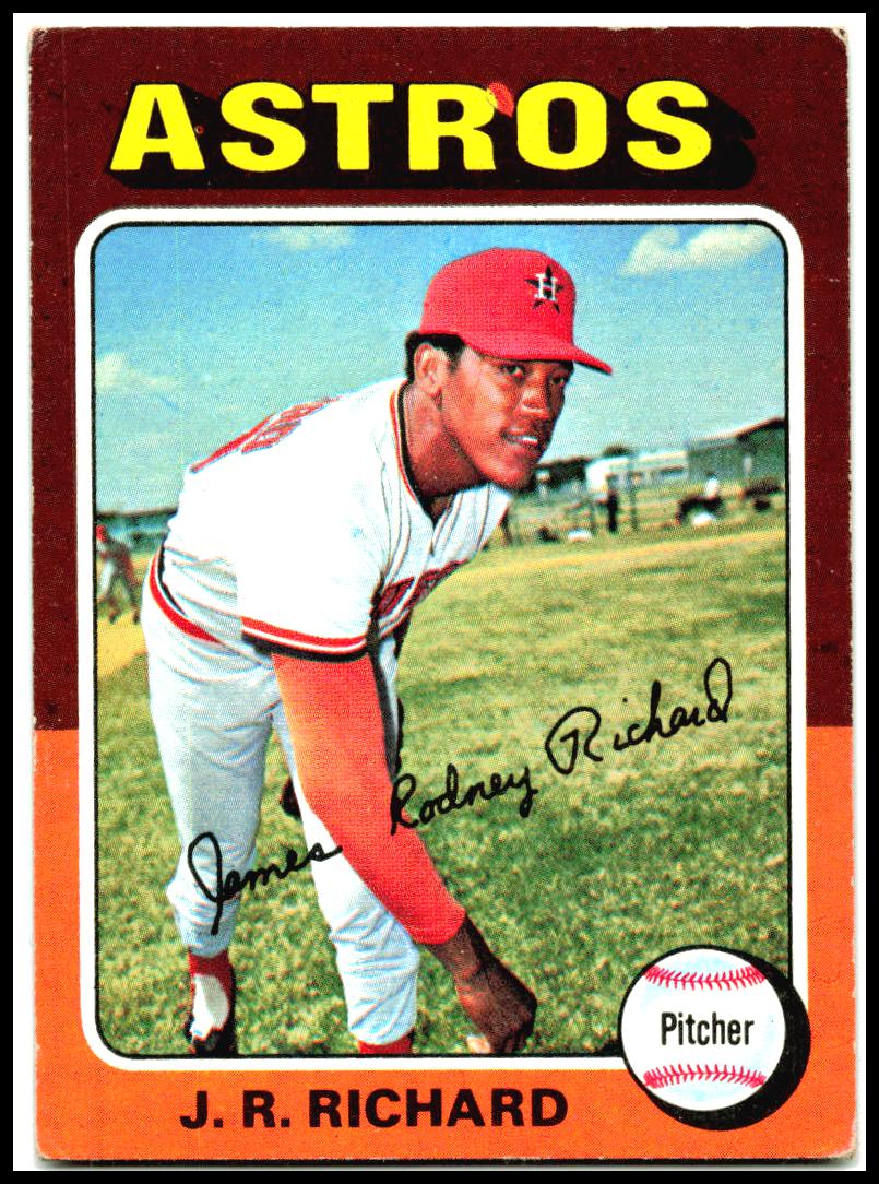 1975 Topps #73 J.R. Richard Houston Astros