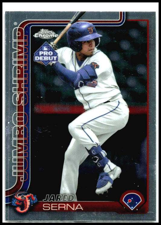 2025 Topps Pro Debut Chrome #PDC-121 Jared Serna Jacksonville Jumbo Shrimp