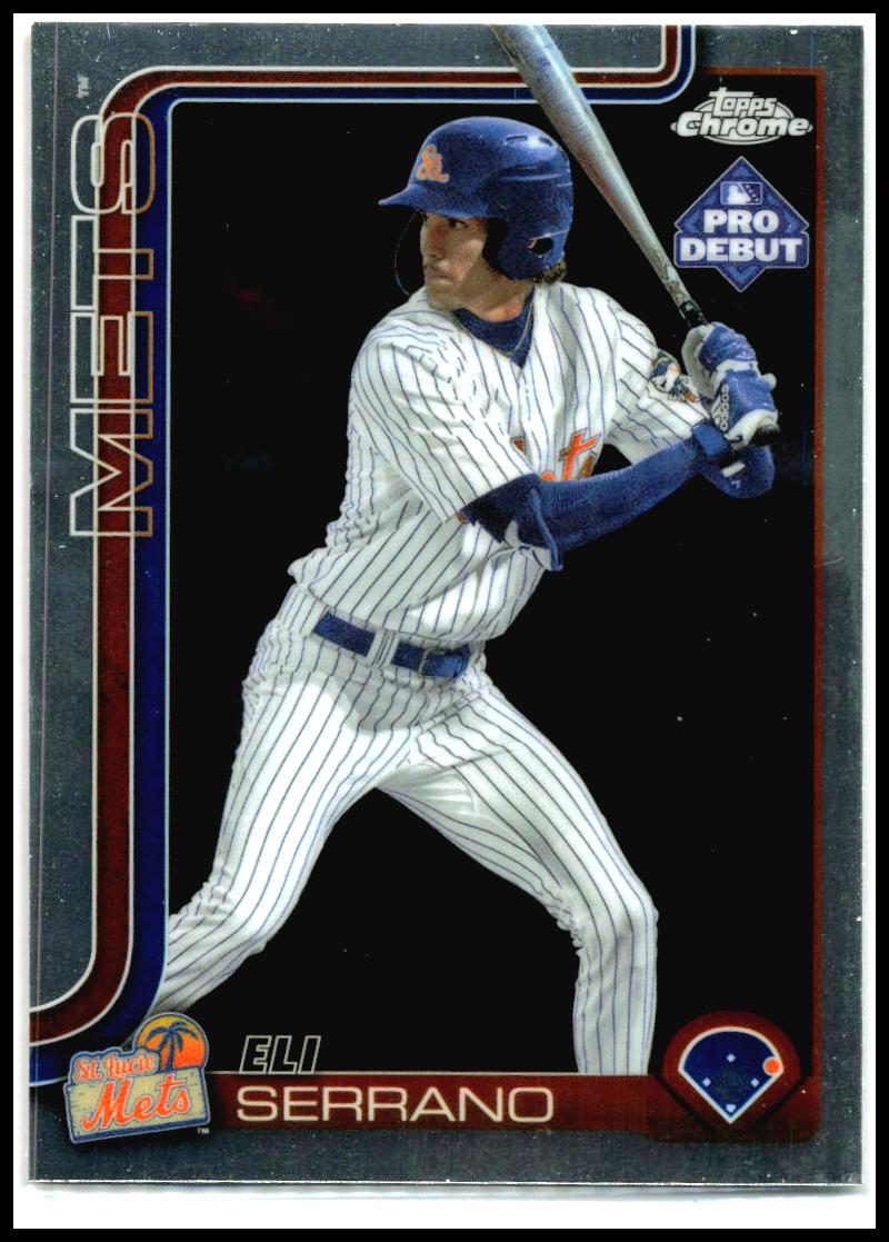 2025 Topps Pro Debut Chrome #PDC-153 Eli Serrano St. Lucie Mets