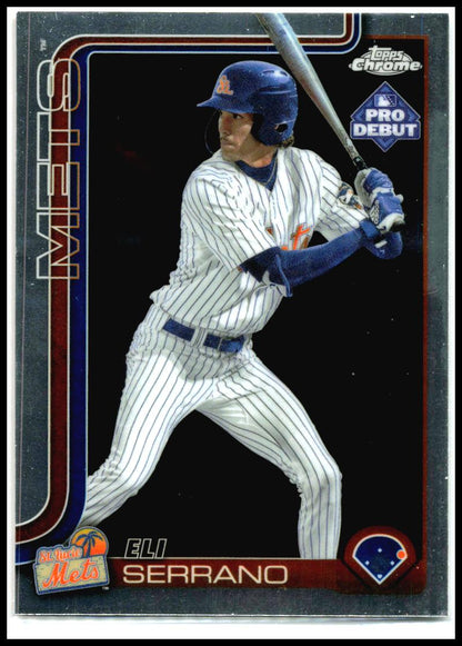 2025 Topps Pro Debut Chrome #PDC-153 Eli Serrano St. Lucie Mets