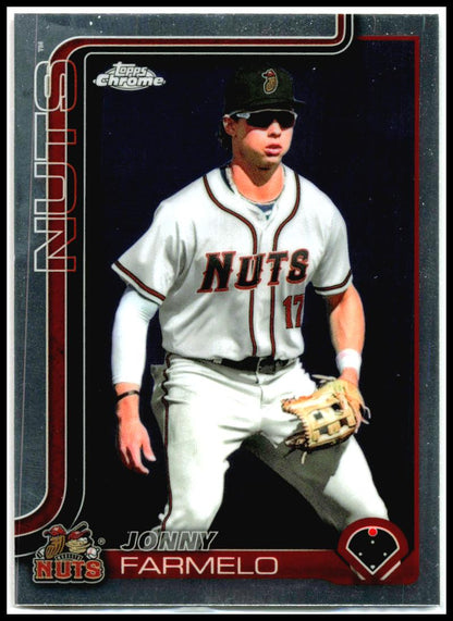 2025 Topps Pro Debut Chrome #PDC-156 Jonny Farmelo Modesto Nuts