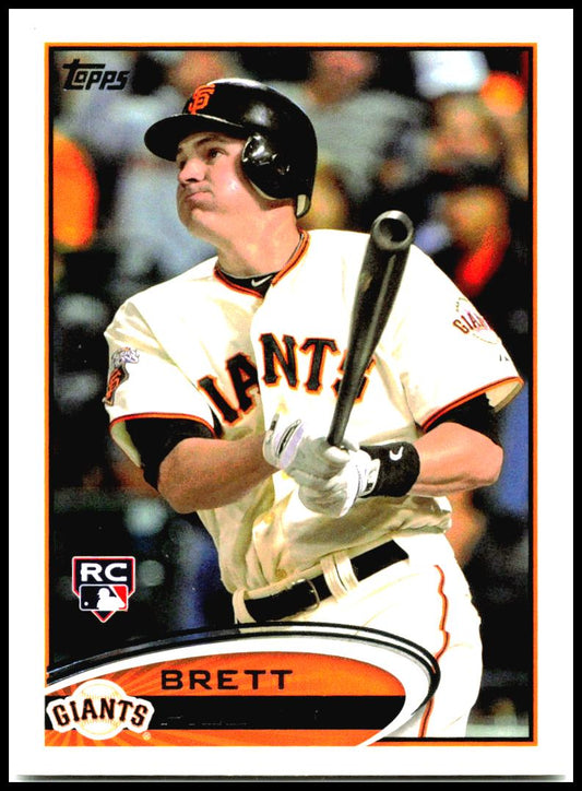 2012 Topps #70 Brett Pill San Francisco Giants