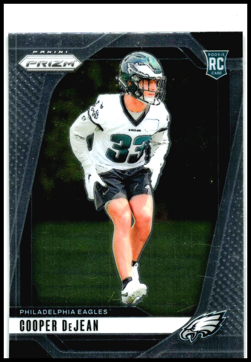 2024 Panini Prizm #321 Cooper DeJean Rookie Philadelphia Eagles