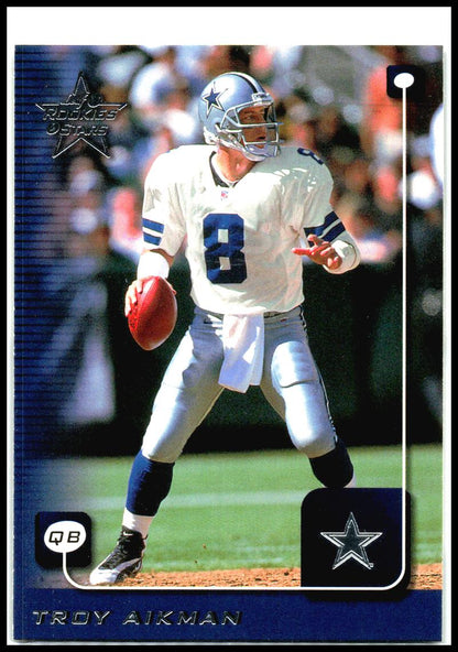 1999 Leaf Rookies & Stars #56 Troy Aikman Dallas Cowboys