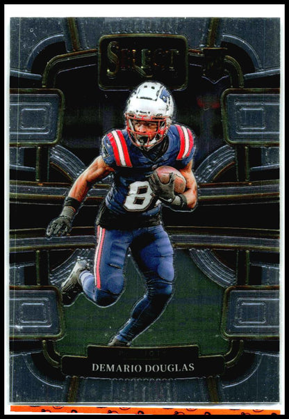 2023 Panini Select #68 Demario Douglas Rookie New England Patriots
