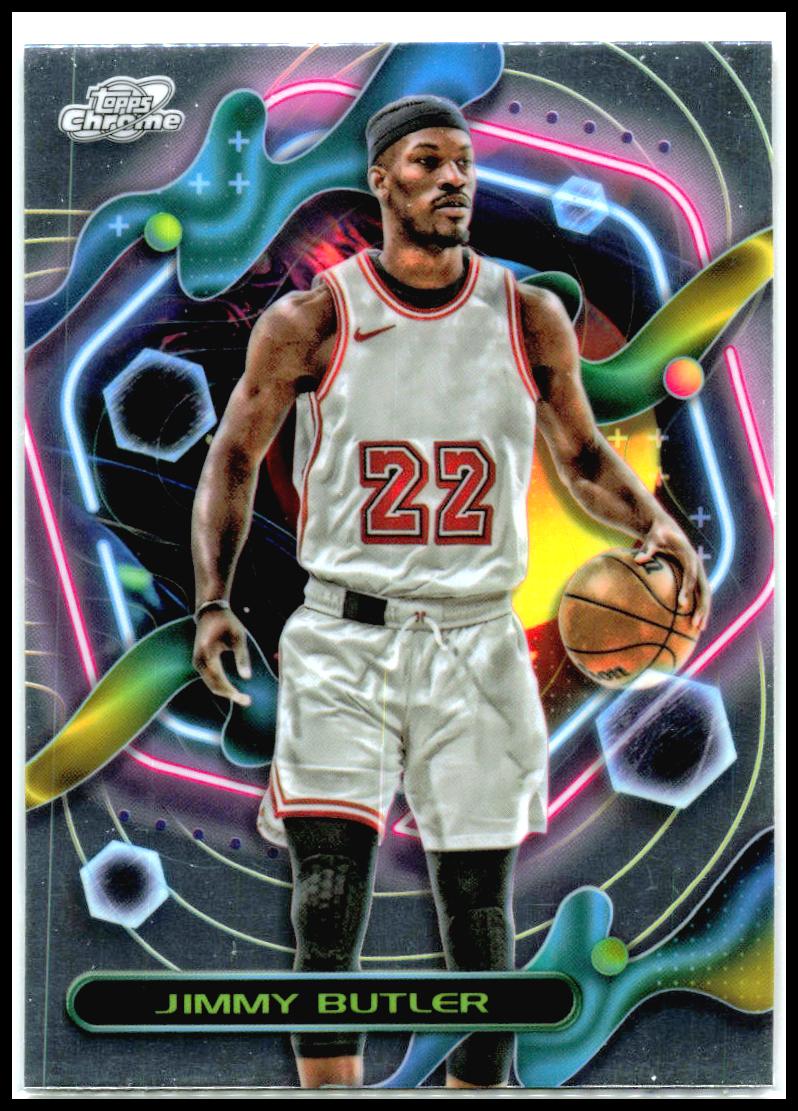 2023-24 Topps Chrome Cosmic #49 Jimmy Butler Miami Heat
