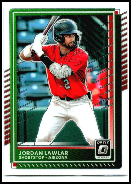 2025 Donruss - Optic #70 Jordan Lawlar Arizona Diamondbacks