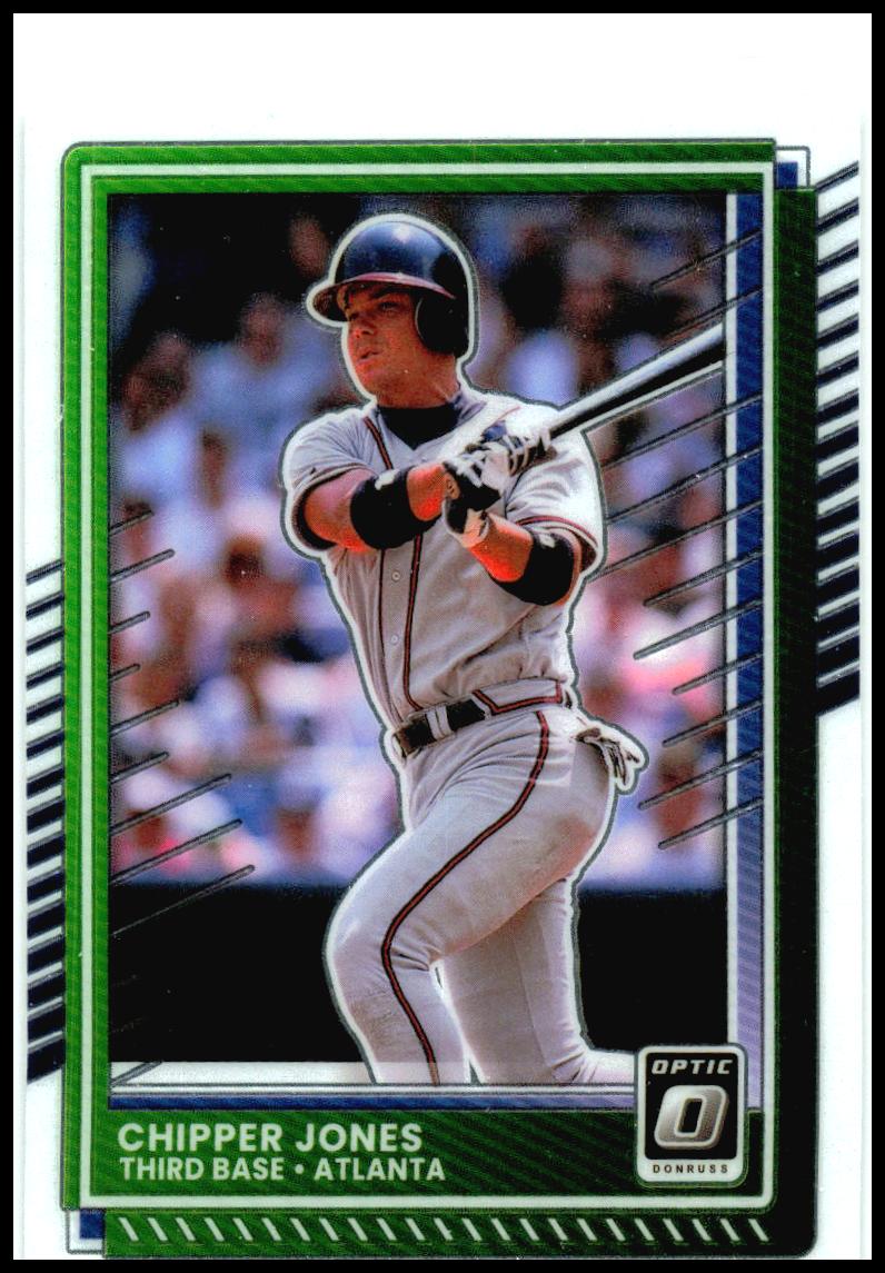 2025 Donruss - Optic #92 Chipper Jones Atlanta Braves