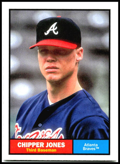 2024 Topps Archives #71 Chipper Jones Atlanta Braves