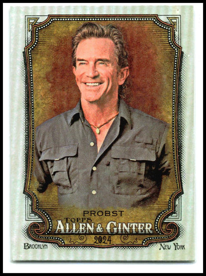 2024 Topps Allen & Ginter - Silver Portrait #251 Jeff Probst