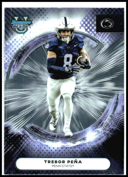 2025 Bowman University Best #28 Trebor Peña Penn State Nittany Lions