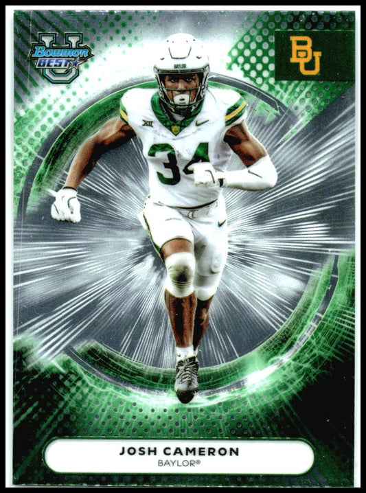 2025 Bowman University Best #31 Josh Cameron Baylor Bears