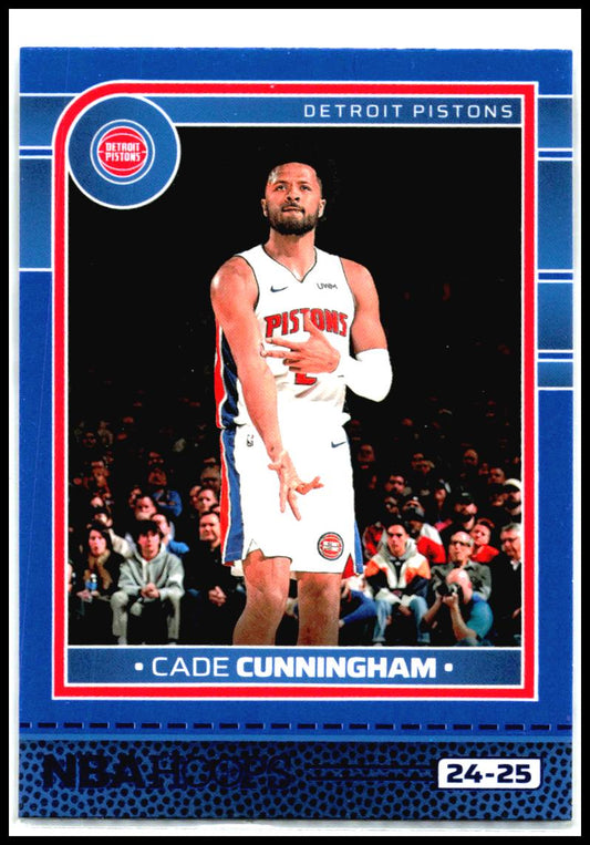 2024-25 NBA Hoops Purple #194 Cade Cunningham Pistons