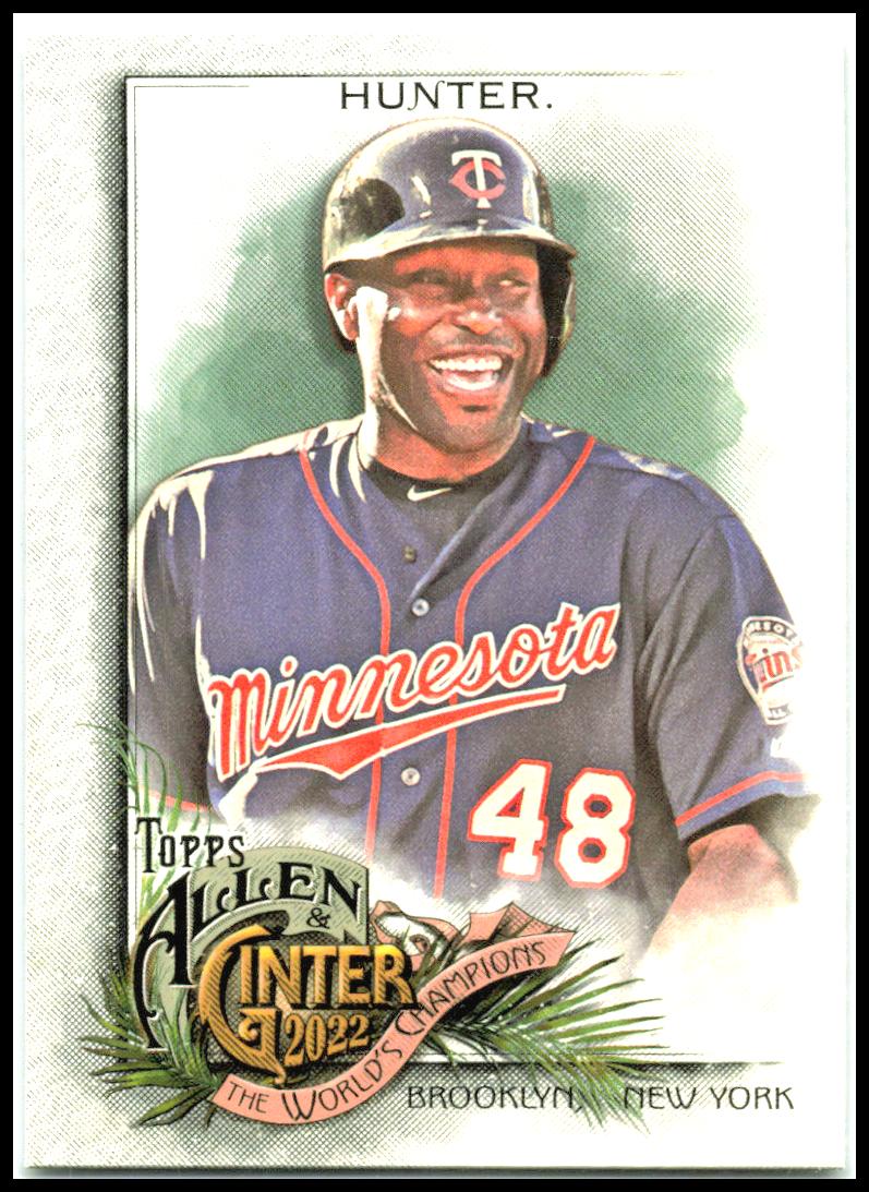 2022 Topps Allen & Ginter #345 Torii Hunter Minnesota Twins