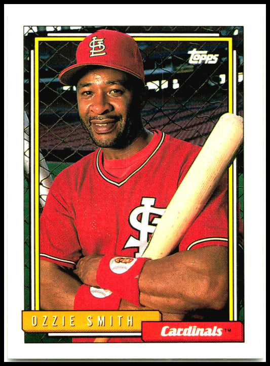1992 Topps #760 Ozzie Smith St. Louis Cardinals
