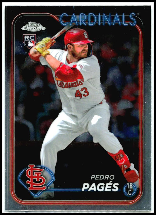 2024 Topps Chrome Update #USC29 Pedro Pages St. Louis Cardinals
