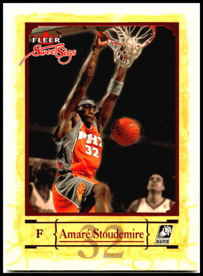 2004-05 Fleer Sweet Sigs #60 Amaré Stoudemire Phoenix Suns
