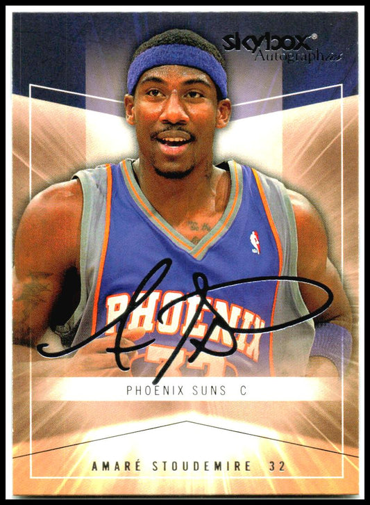 2004-05 SkyBox Autographics #33 Amare Stoudemire Phoenix Suns
