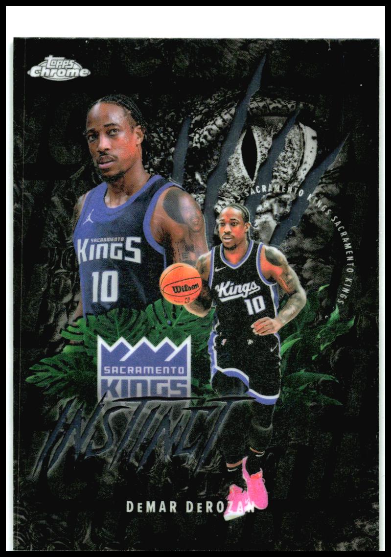 2025-26 Topps Chrome Instinct #INS-8 DeMar DeRozan Sacramento Kings