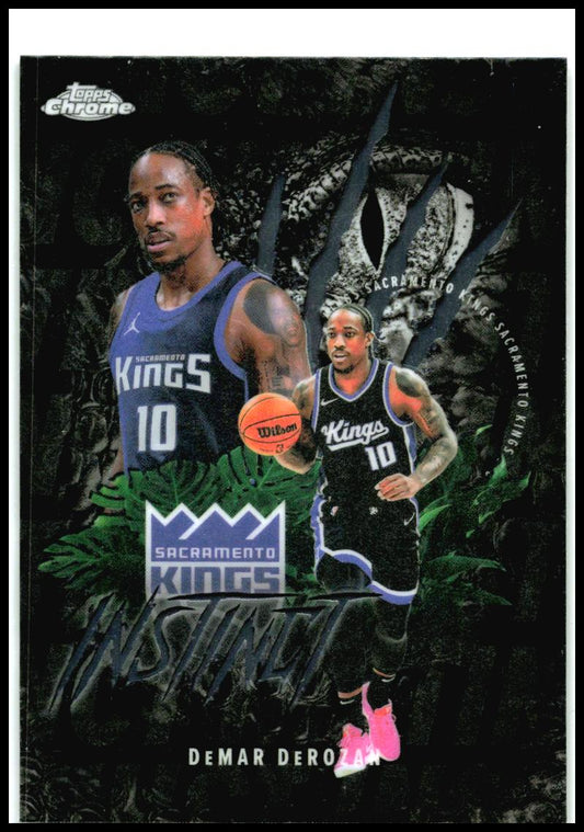 2025-26 Topps Chrome Instinct #INS-8 DeMar DeRozan Sacramento Kings