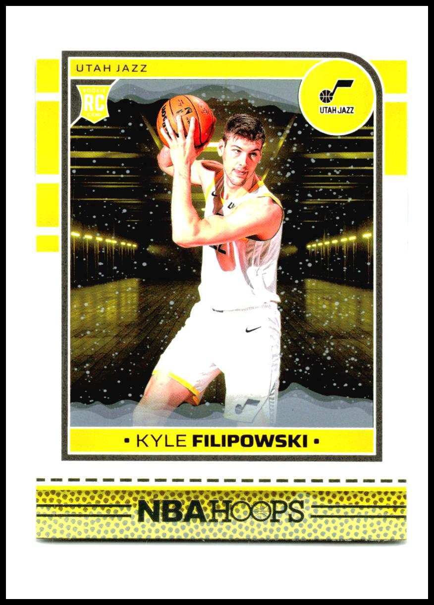 2024-25 Hoops #262 Kyle Filipowski Rookie Utah Jazz