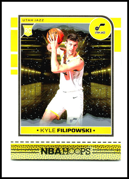 2024-25 Hoops #262 Kyle Filipowski Rookie Utah Jazz