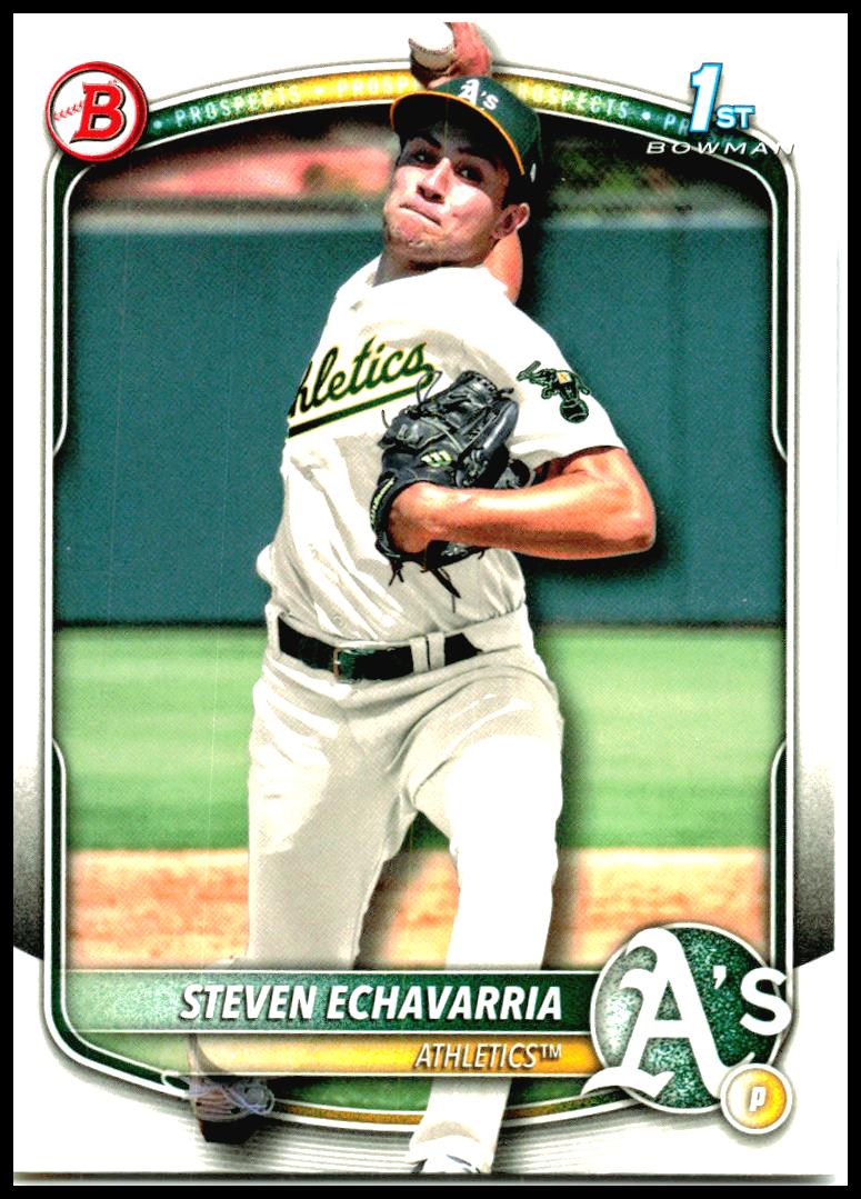 2025 Bowman Prospects #BP-73 Steven Echavarria Athletics