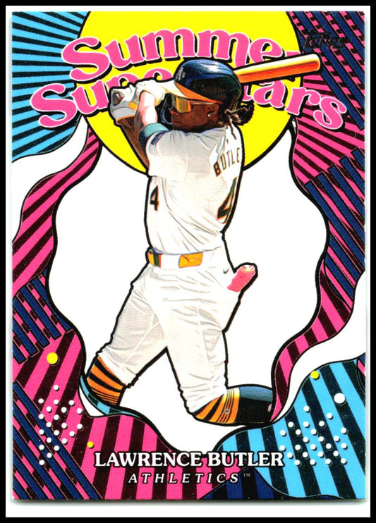 2025 Topps Summer Superstars #SS-30 Lawrence Butler Athletics