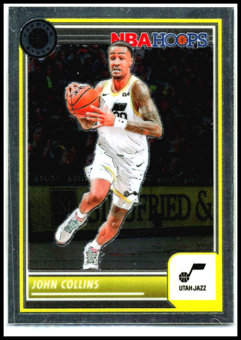 2023-24 Hoops Premium Stock #97 John Collins Utah Jazz