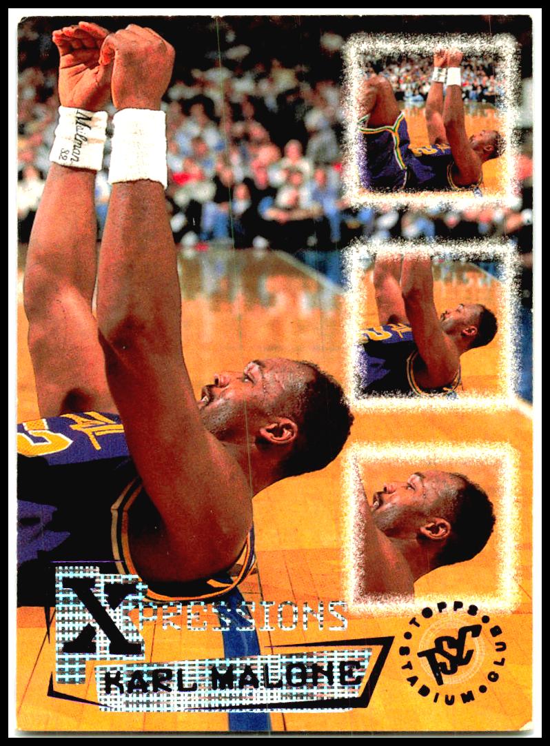1995-96 Stadium Club #354 Karl Malone Utah Jazz
