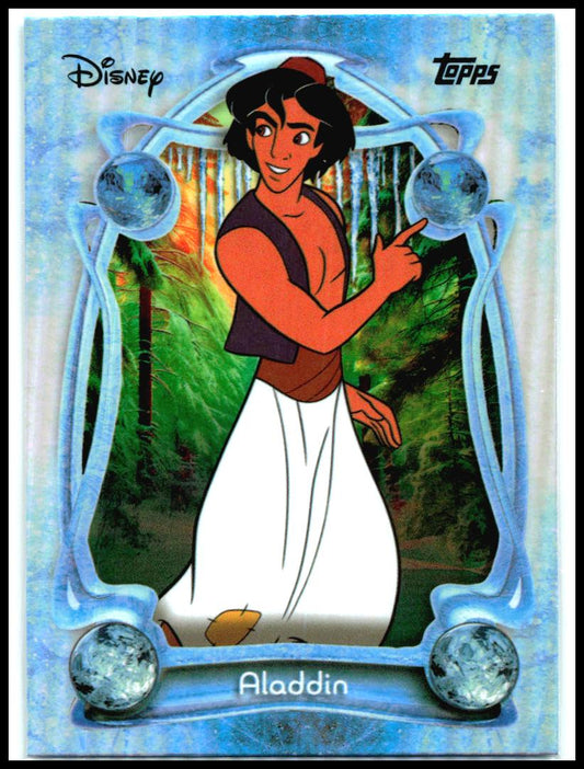 2025 Topps Disney Wonder FoilFractor #49 Aladdin