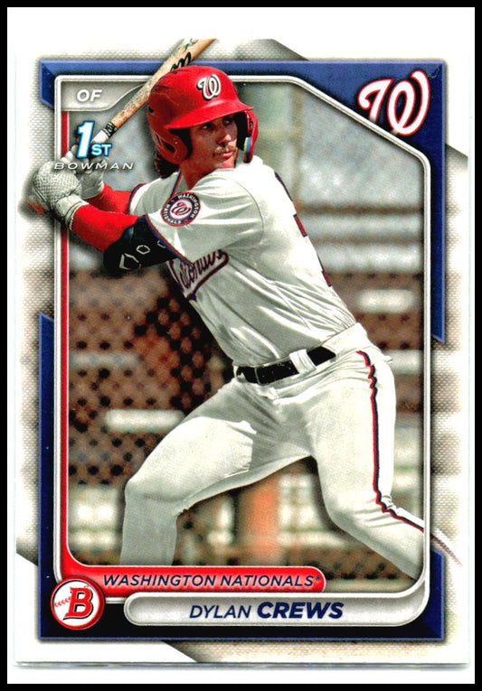 2024 Bowman #BP-23 Dylan Crews Washington Nationals