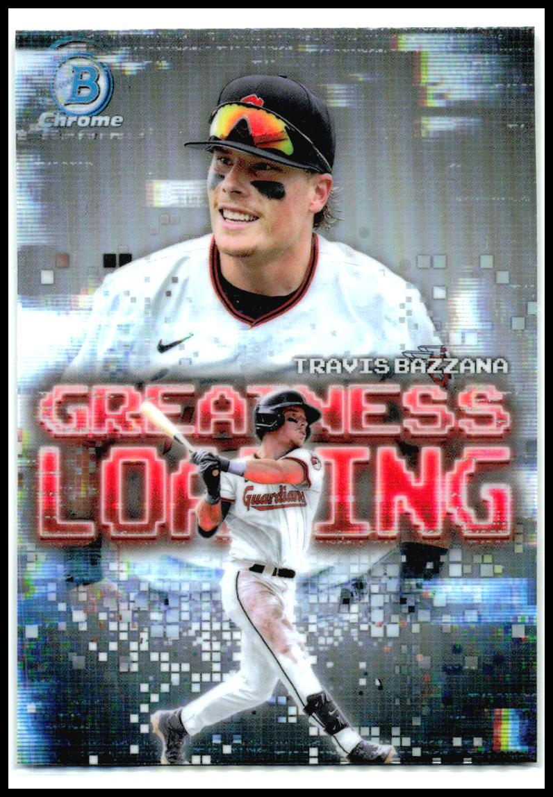 2025 Bowman Greatness Loading #GL-8 Travis Bazzana Cleveland Guardians