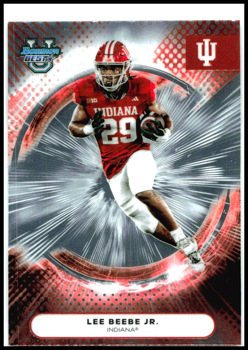 2025 Bowman University Best #77 Lee Beebe Jr. Indiana Hoosiers
