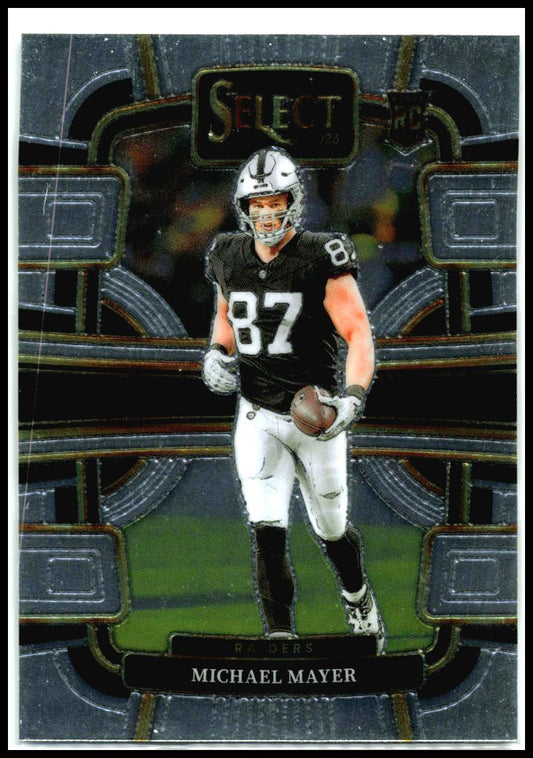 2023 Panini Select #57 Michael Mayer Las Vegas Raiders