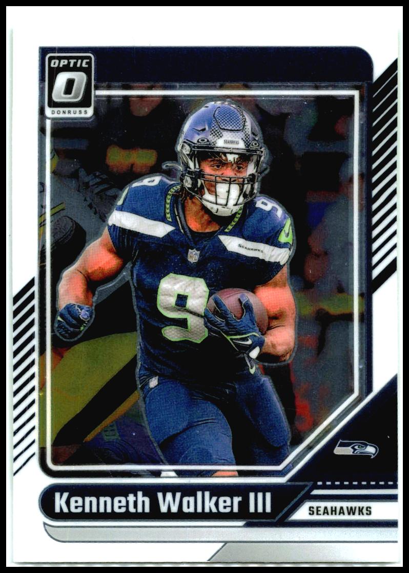 2024 Donruss Optic #178 Kenneth Walker III Seattle Seahawks