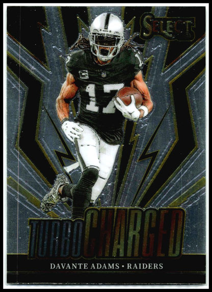 2023 Panini Select Turbocharged #TUR-DAD Davante Adams Las Vegas Raiders