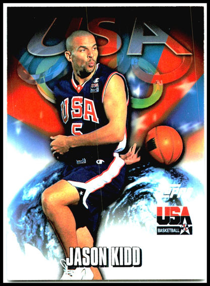 2000 Topps Team USA #48 Jason Kidd USA