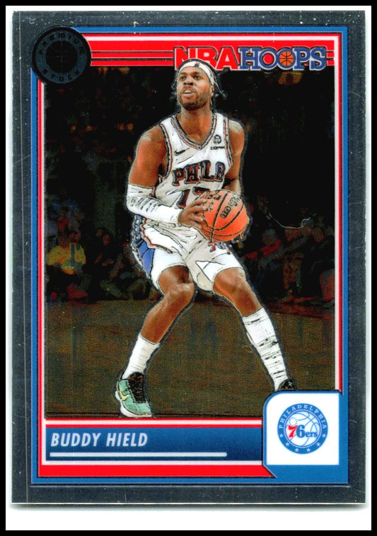 2023-24 Hoops Premium Stock #188 Buddy Hield Philadelphia 76ers