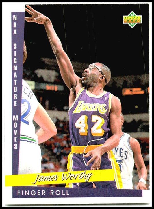 1993-94 Upper Deck #250 James Worthy Los Angeles Lakers