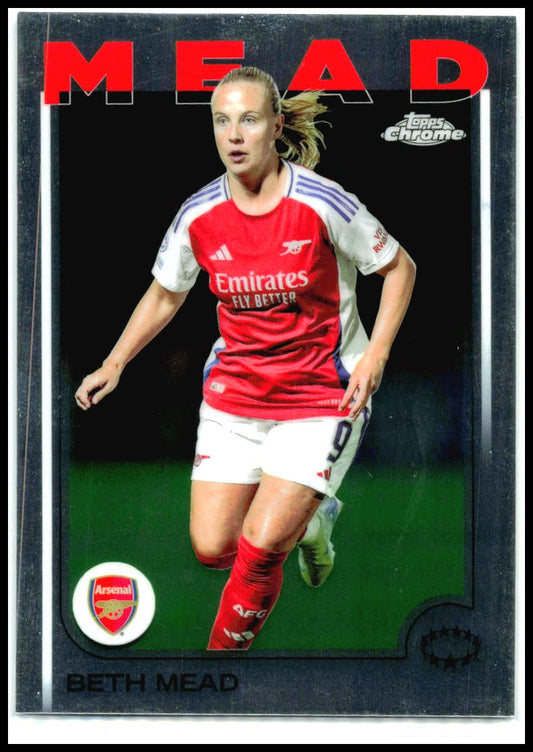 2024-25 Topps Chrome UEFA Women's Champions League #29 Beth Mead Arsenal W.F.C.