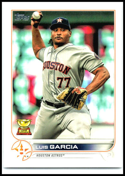 2022 Topps #446 Luis Garcia Houston Astros
