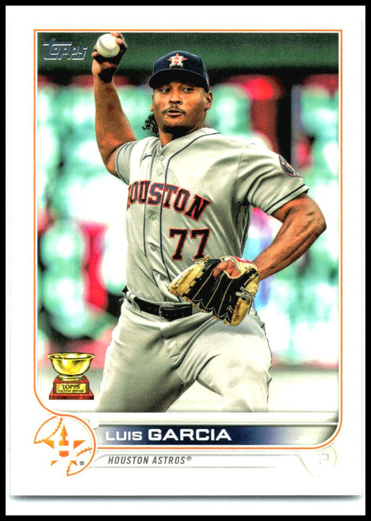 2022 Topps #446 Luis Garcia Houston Astros