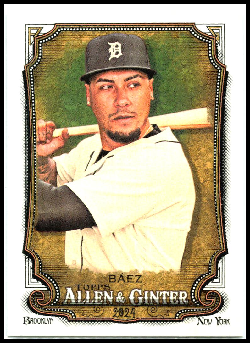 2024 Topps Allen & Ginter #158 Javier Báez Detroit Tigers
