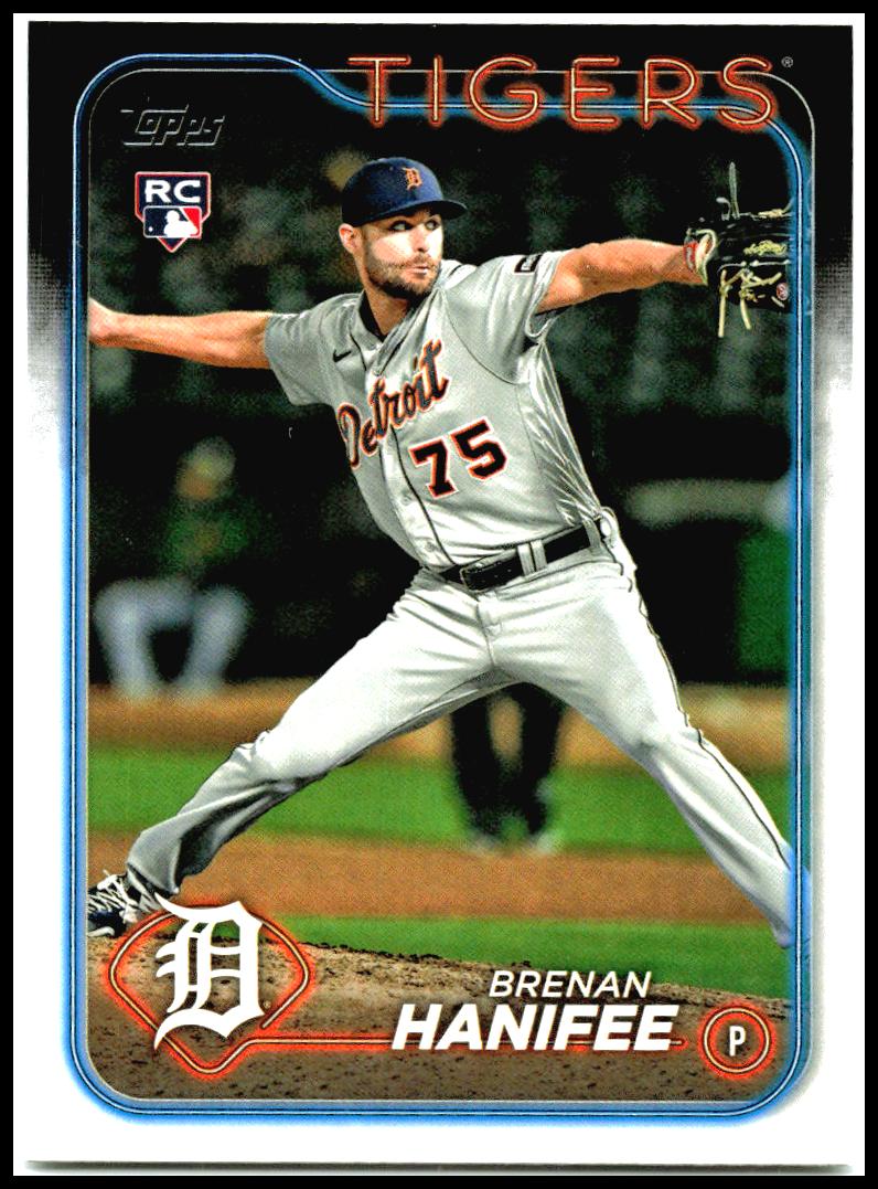 2024 Topps #369 Brenan Hanifee Rookie Detroit Tigers