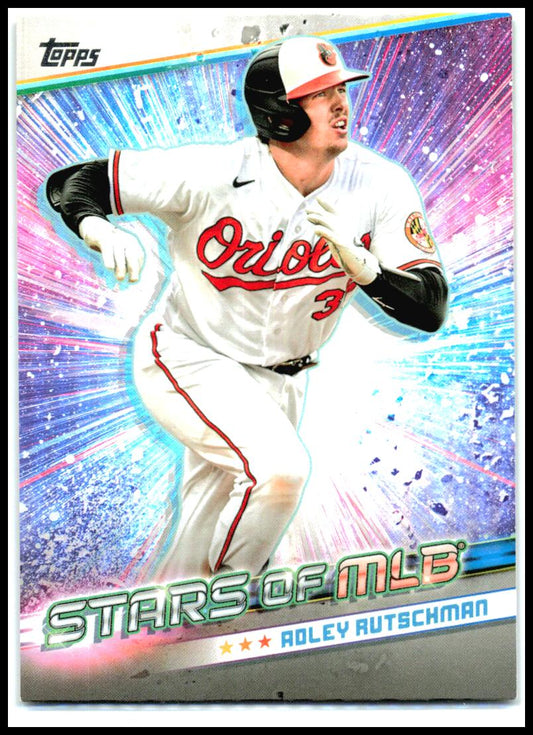 2024 Topps Update Stars of MLB #SMLB-66 Adley Rutschman Baltimore Orioles