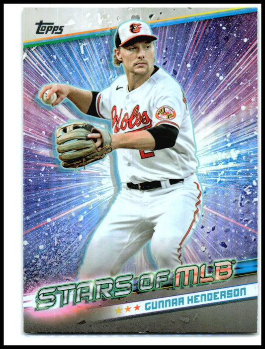 2024 Topps Stars of MLB #SMLB-33 Gunnar Henderson Baltimore Orioles