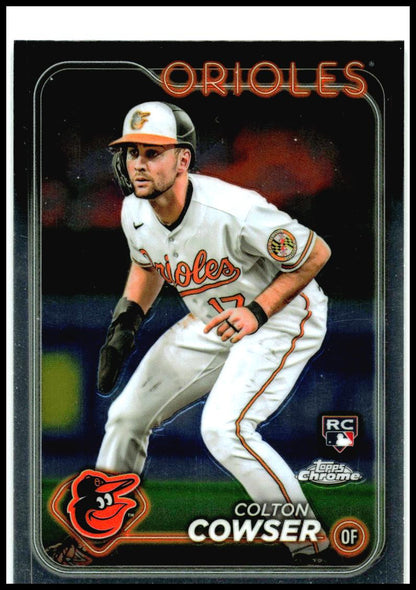 2024 Topps Chrome #278 Colton Cowser Baltimore Orioles